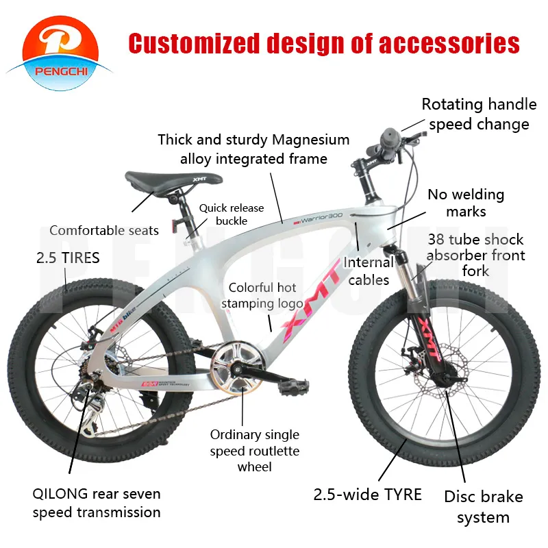 kids mountain bike sizing