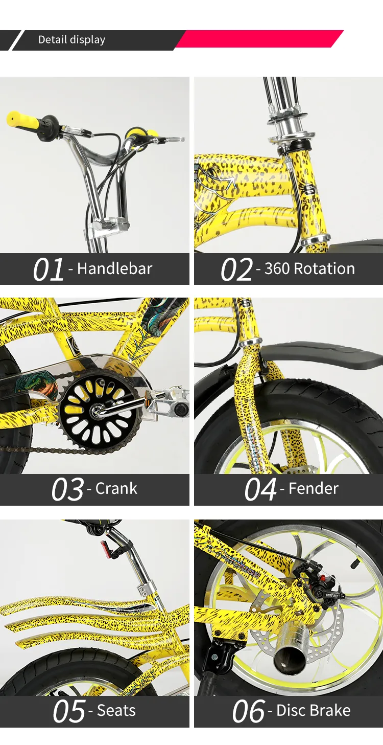 various types of bicycles