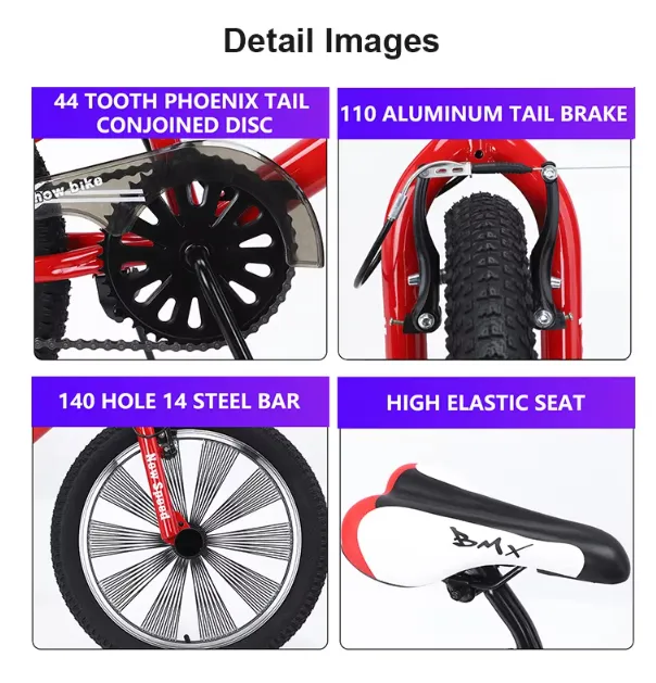 different kinds of bmx bikes