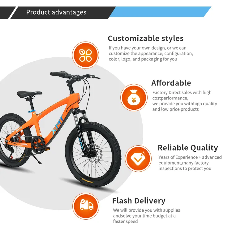 different mountain bikes